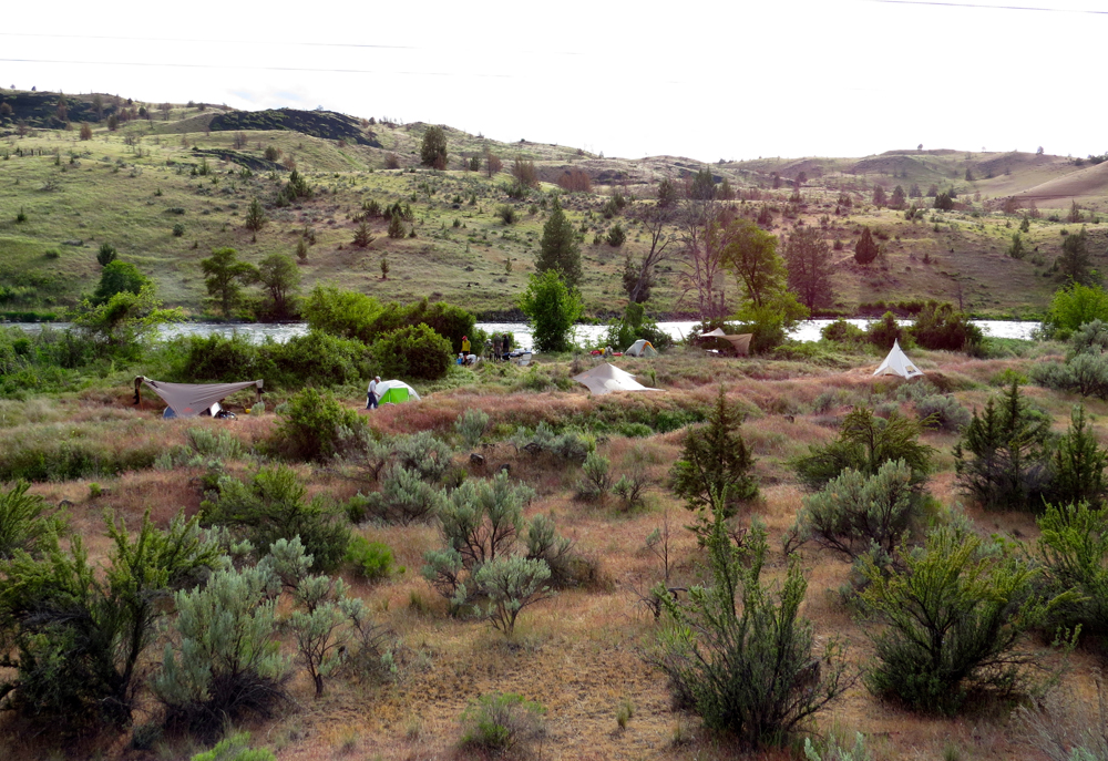 “Camp” on the Deschutes River – Central Oregon