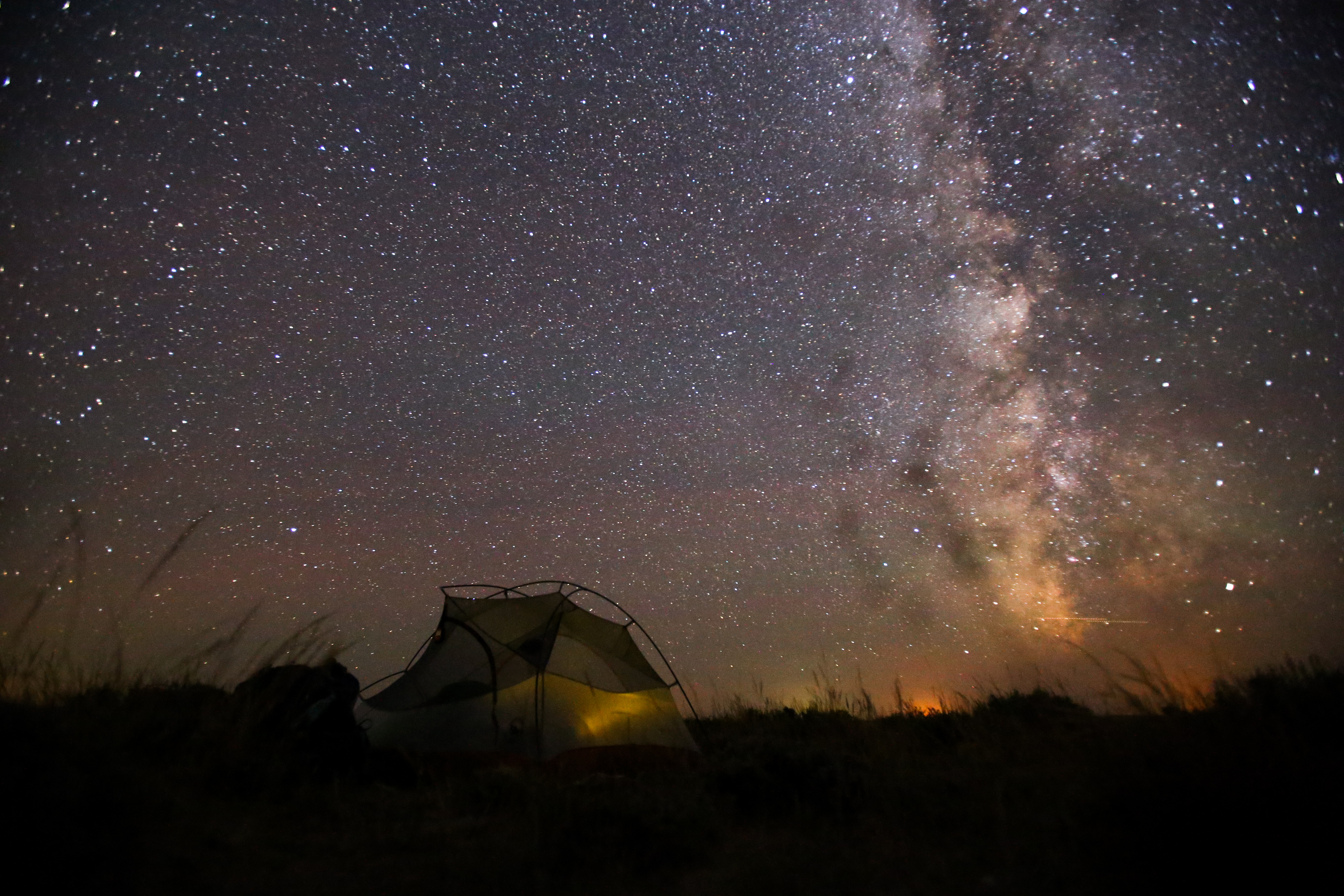 Stargazing at your transient camp home 