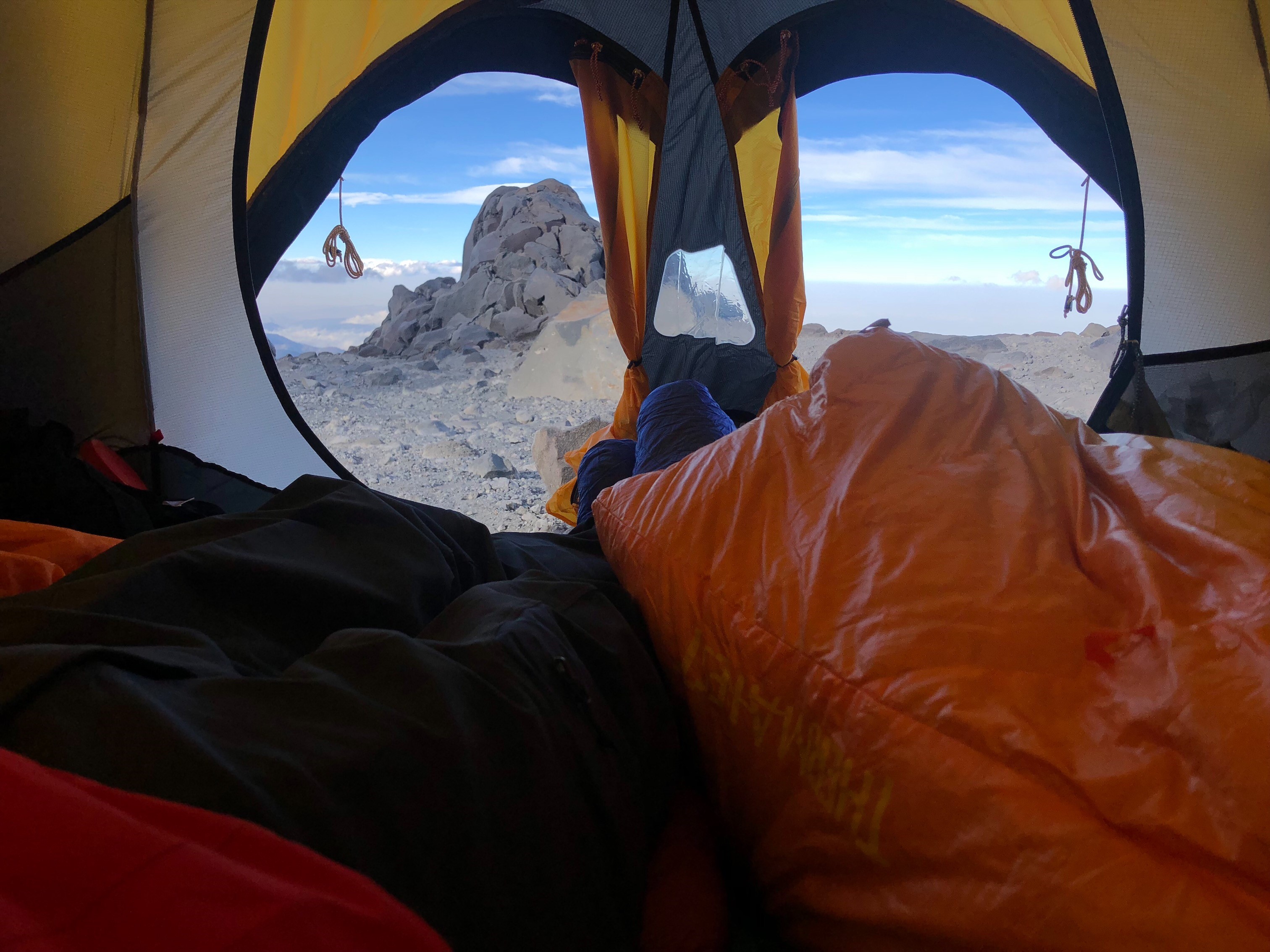 mountaineering camp